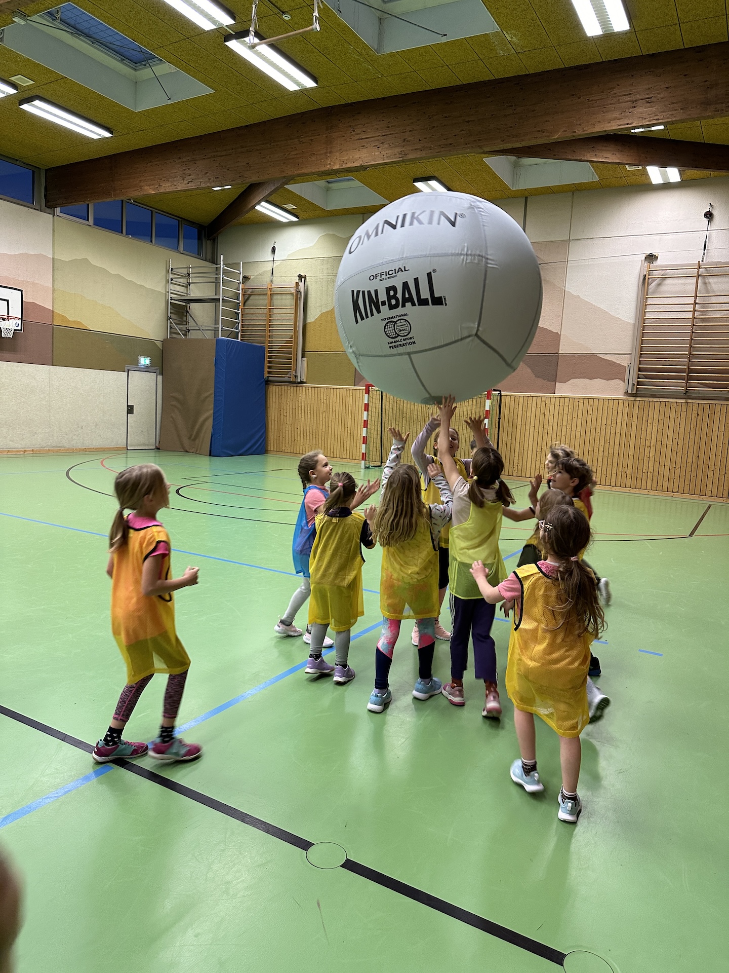 Kin-Ball an der Grundschule Rittersdorf Beitragname